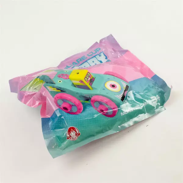 Set of 2 Monster Cars Square Cup Derby Cars New Collectible Toy