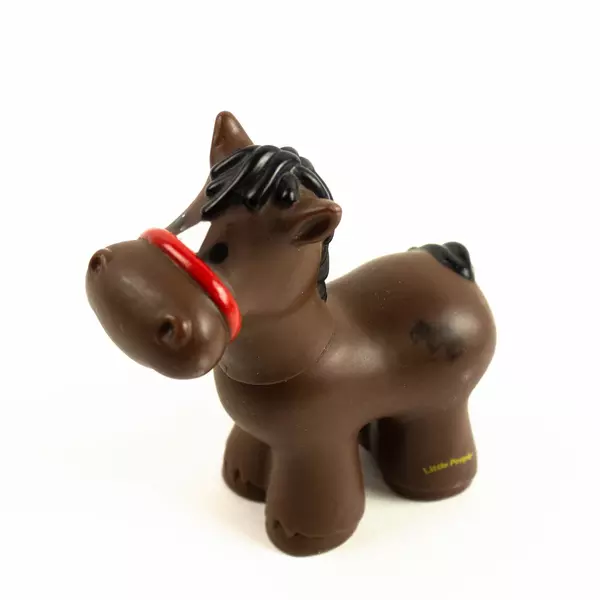 Fisher-Price Kids Shape Blocks Set 9 Pieces Triangles Squares Circles Horse