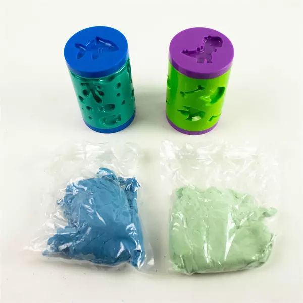 Set of 2 SlimyGloop SlimySand Moldable Sensory Toys for Kids