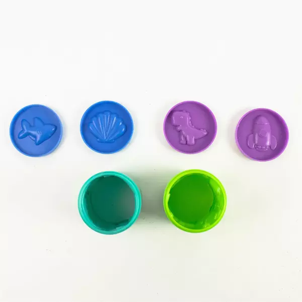 Set of 2 SlimyGloop SlimySand Moldable Sensory Toys for Kids