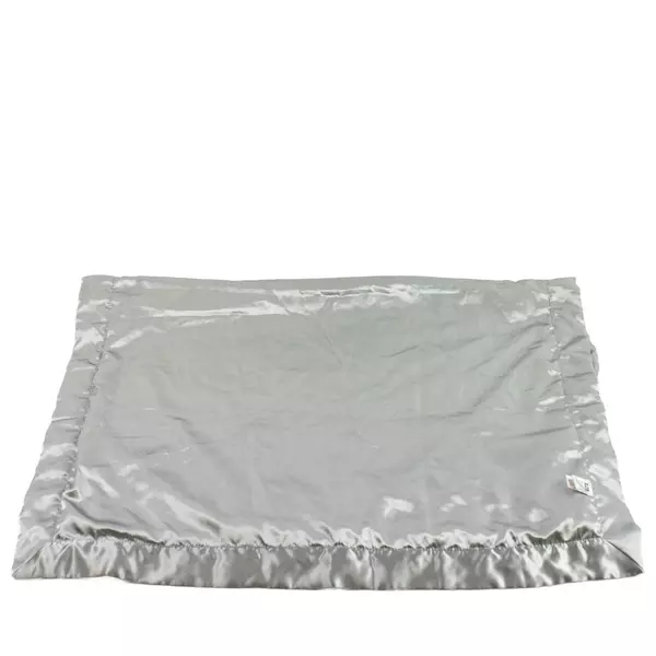 Grey Baby Blanket 30x40 Soft Lightweight Stroller Crib Lap