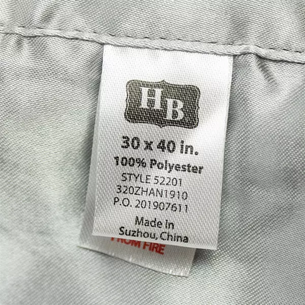 Grey Baby Blanket 30x40 Soft Lightweight Stroller Crib Lap