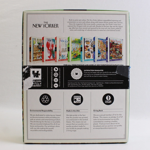 The New Yorker "Sidewalk Connoisseurs" 1000 Piece Jigsaw Puzzle