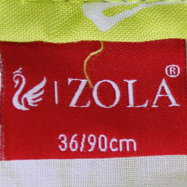 Zola Lime Green Dress Tropical Leaf Pattern Fit and Flare Dress Women's Size 36