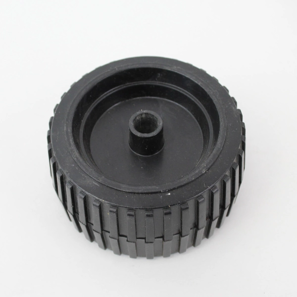 Set of 6 Black Hard Plastic 3" Toy Truck Replacement Tires Fit 1/4" Axle