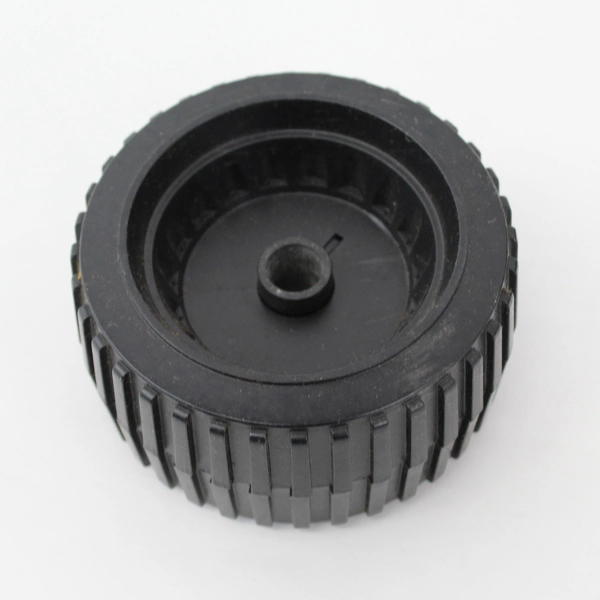 Set of 6 Black Hard Plastic 3" Toy Truck Replacement Tires Fit 1/4" Axle