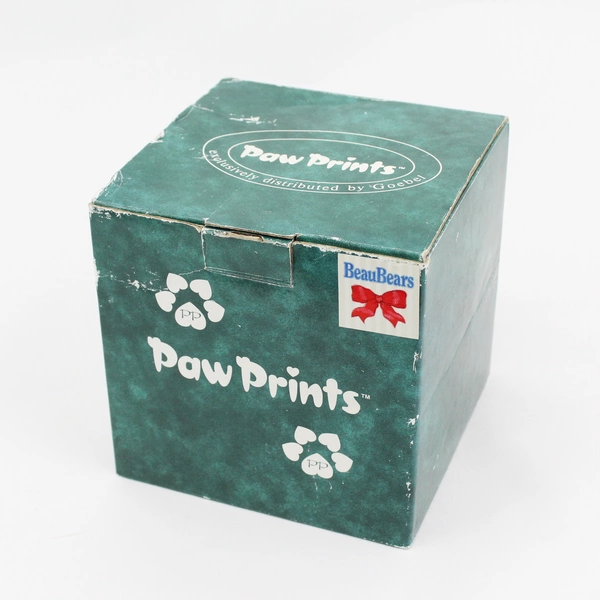 Goebel Paw Prints Beau Bears Teddy Bear Figurines Edward & Edith 