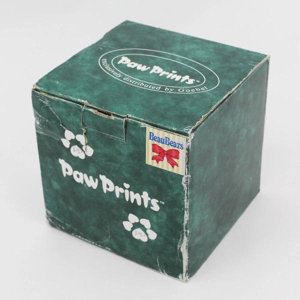 Vintage Goebel Paw Prints Beau Bears Gerald Figurine