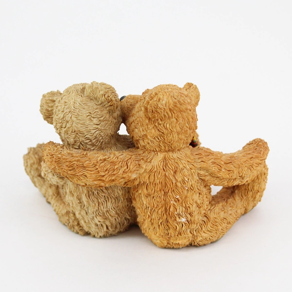 Goebel Paw Prints Beau Bears Owen & Olive Hand Painted Resin Figurine