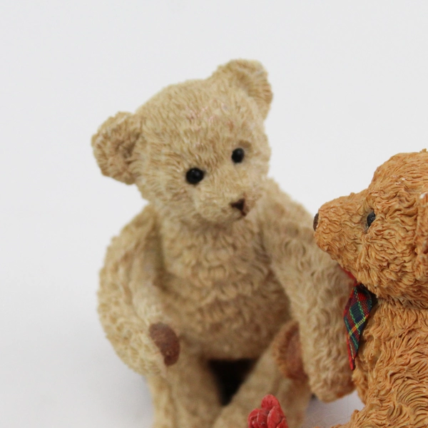 Goebel Paw Prints Beau Bears Teddy Bear Figurines Cedric & Susie