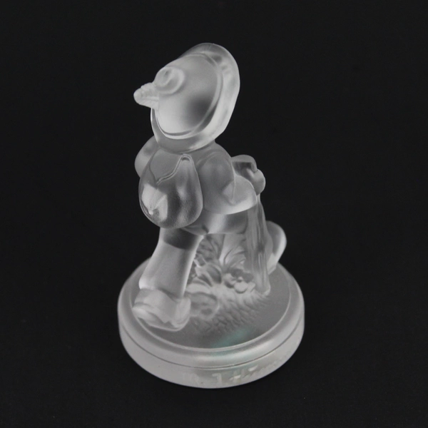 Goebel Crystal Collection “Grandpa’s Boy” Lead Crystal Figurine Retired