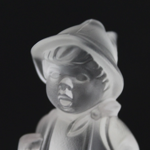 Goebel Crystal Collection “Grandpa’s Boy” Lead Crystal Figurine Retired