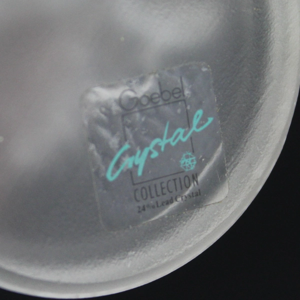 Goebel Crystal Collection “Grandpa’s Boy” Lead Crystal Figurine Retired