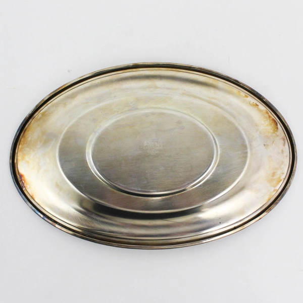 Oneida Silver Plated Oval Serving Tray Dish 9 “x 5.5”