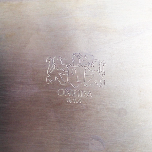 Oneida Silver Plated Oval Serving Tray Dish 9 “x 5.5”