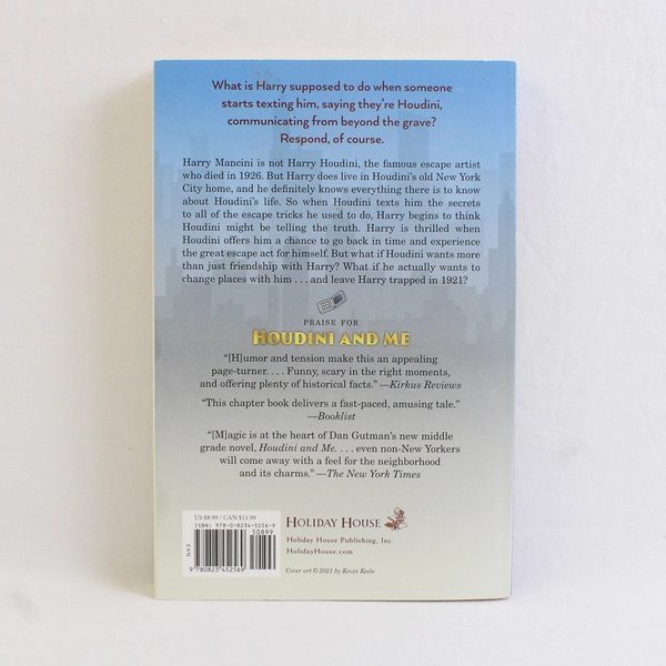 Houdini and Me Dan Gutman Paperback Chapter Book Ages 8-12 Good