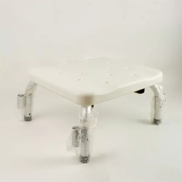 Drive Medical 12445KD-1 Knockdown Bath Bench w/ Back & Removable Padded Arms