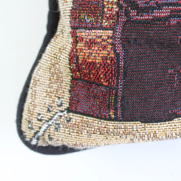 Boyds Bears How Do I Love You Square Tapestry Throw Pillow 16"