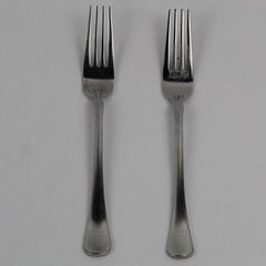 Set of 2 Dansk Escapade 18/10 Stainless Steel Dessert Forks
