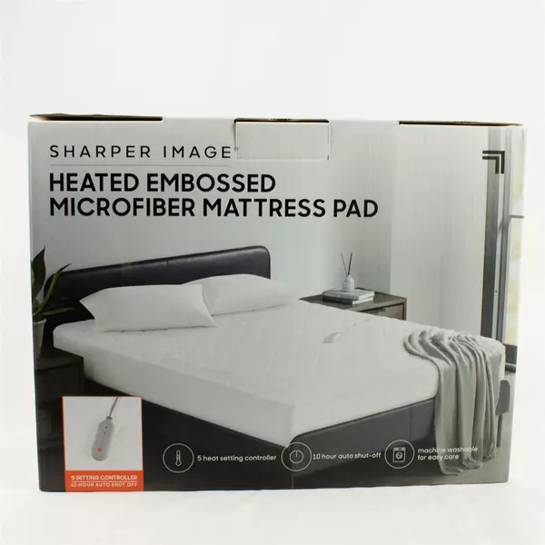 Queen Dual Control Heated Mattress Pad Zone Heating Auto Shut-Off 