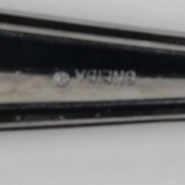 Lot of 4 Oneida Silver Wagner Pattern 18/10 Stainless Oval Shaped Soup Spoons 7"