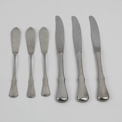 Lot Of 6 Oneida Patrick Henry (Community) Flatware 3 Dinner 3 Butter Knives