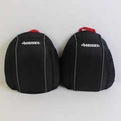 Husky Foam Work Knee Pads Black Hook and Loop