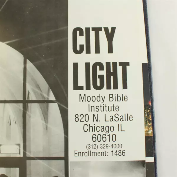 1989 Moody Bible Institute The Arch Yearbook Chicago 224 Pages