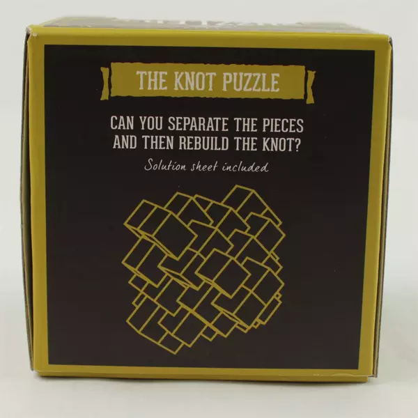 The Knot Puzzle - The Puzzlers Guild - New in Package Brain Teaser