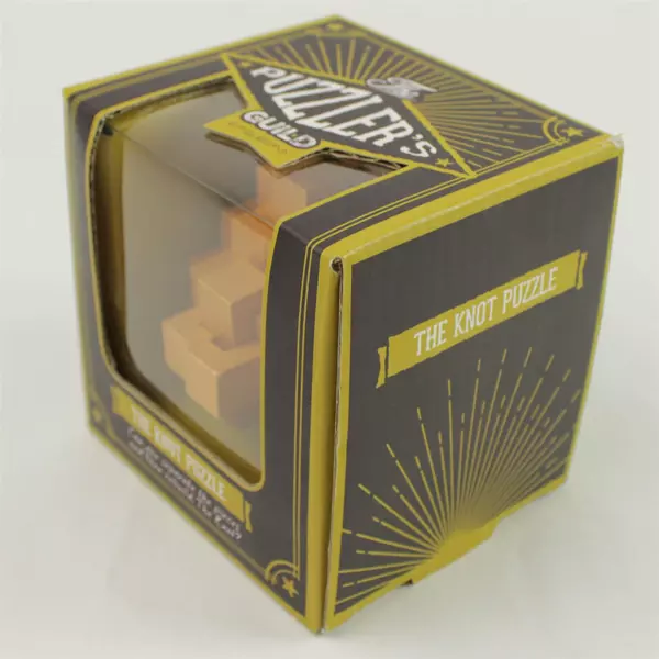The Knot Puzzle - The Puzzlers Guild - New in Package Brain Teaser