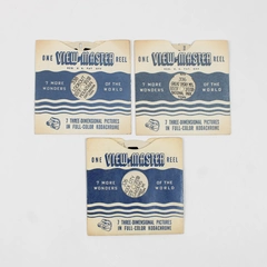 Lot of 3 View-Master Reels Lookout Mt Rock City Gardens Great Smoky Tennessee 