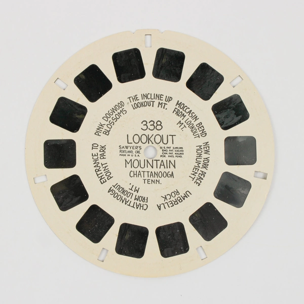 Lot of 3 View-Master Reels Lookout Mt Rock City Gardens Great Smoky Tennessee 