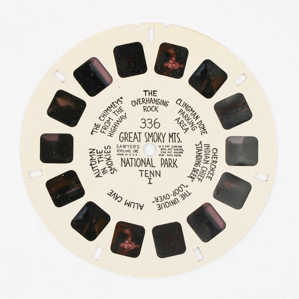 Lot of 3 View-Master Reels Lookout Mt Rock City Gardens Great Smoky Tennessee 