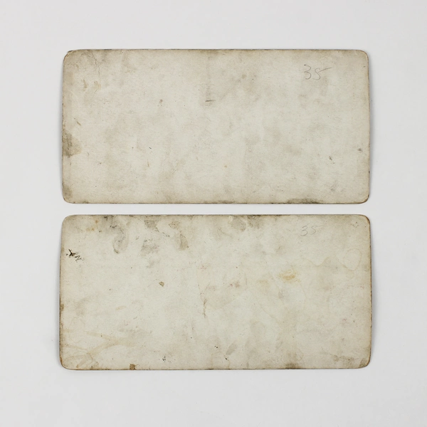 Lot of 2 St. Louis Fair Series TW Ingersoll Color Stereoview Cards 1904