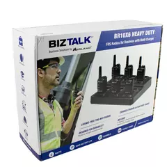 Midland BR10X6 Heavy-Duty Business Long Range Two-Way Radios New