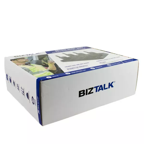 Midland BR10X6 Heavy-Duty Business Long Range Two-Way Radios New