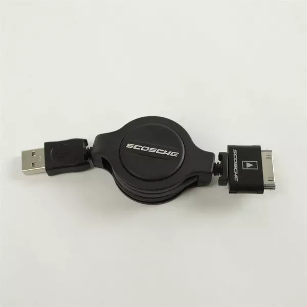 Scosche Retractable Charge & Sync Cable for iPad iPod - Used