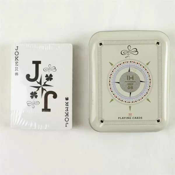 Vintage Marlboro Birthday Playing Cards w/ Tin Case IH Sept 8 Sealed Deck