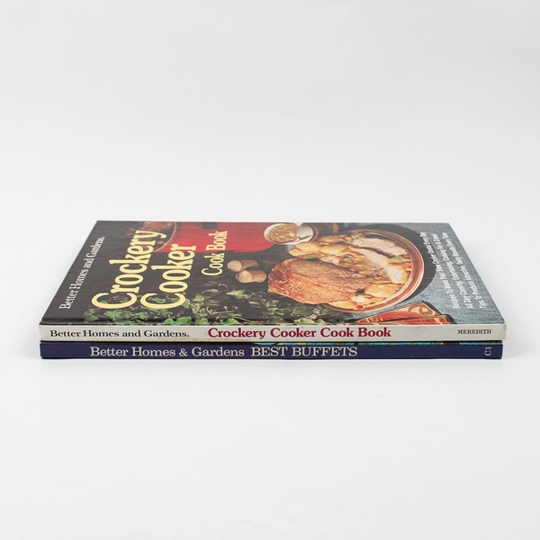 Lot of 2 Better Homes and Gardens Vintage Cookbooks 1963 1976 Hardcover