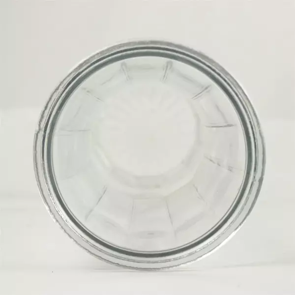 Clear Hourglass Glass Vase 10in Modern Centerpiece Home Decor