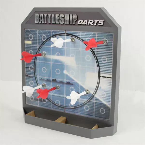 Battleship Magnetic Darts Game Classic Tabletop Strategy Toy 
