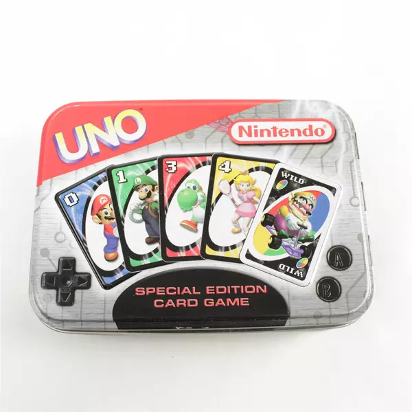 UNO Mario Special Edition Collectors Tin Card Game