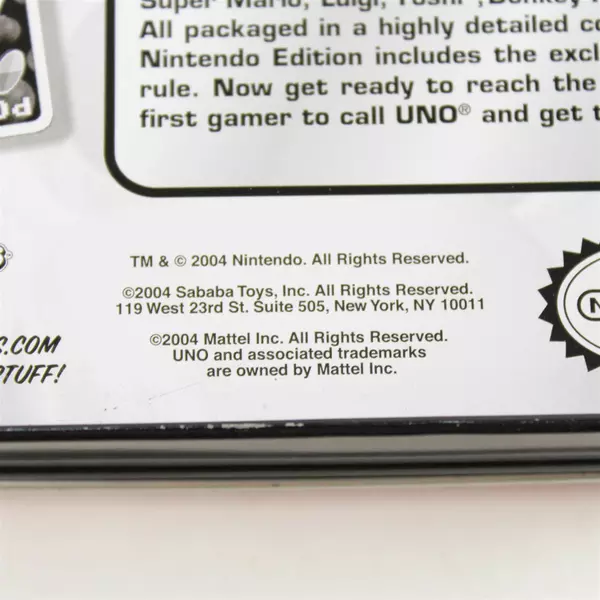 UNO Mario Special Edition Collectors Tin Card Game