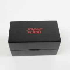 Hasbro Scrabble Flash Electronic Word Game Black Case - Needs Batteries