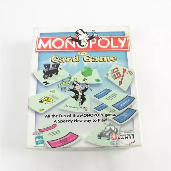 Vintage Monopoly Card Game Winning Moves Finance Cards