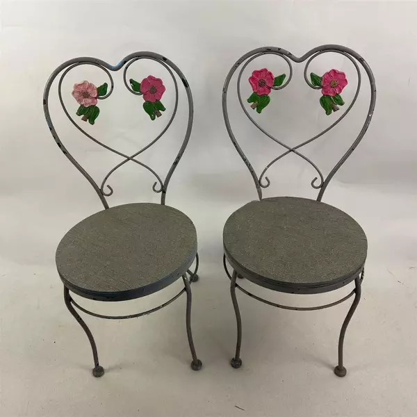 3-Piece Rose Glass Table Outdoor Patio Set