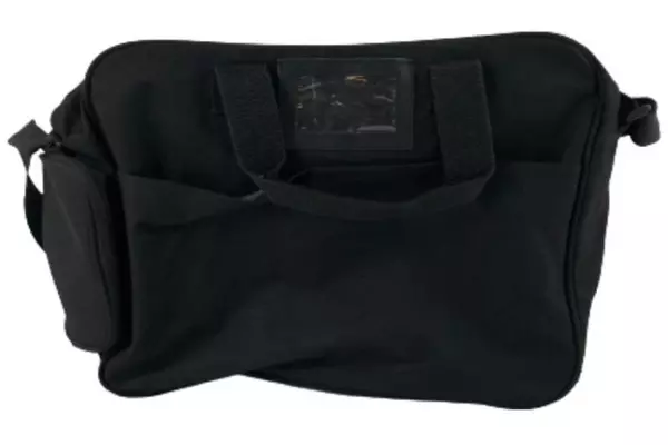 Leeds USA 2006 USPS Travel Bag Portland Safety Summit Black Strap 12"x18"