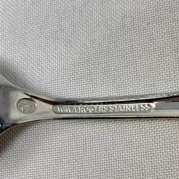 Lot Of 5 Oneida Silver Montclair (Stainless) Flatware Teaspoons 6" Long