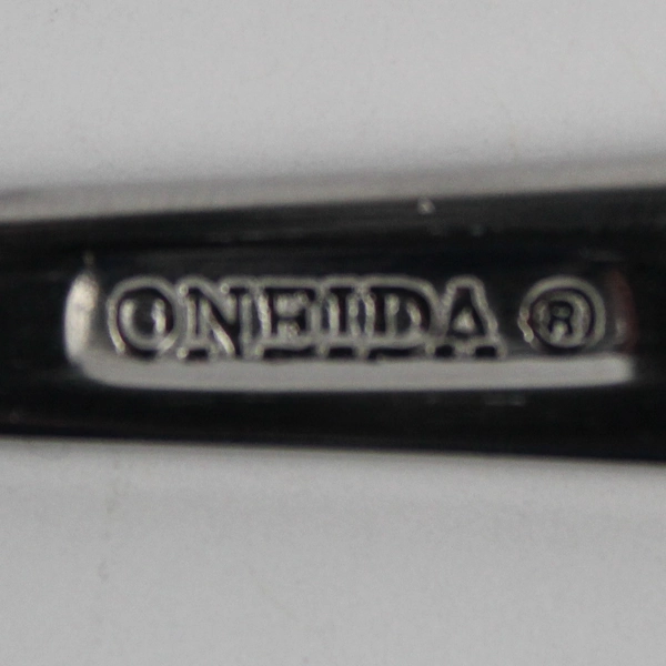 Lot of 5 Oneida Surge Stainless Steel Salad Forks 7"