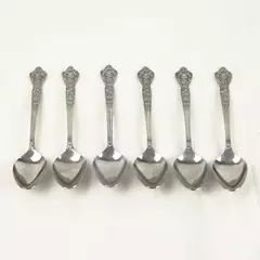 Set of 6 Versailles MSI Place Stainless Oval Soup Tablespoons 7.5in